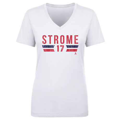 Dylan Strome Women's V-Neck T-Shirt | 500 LEVEL