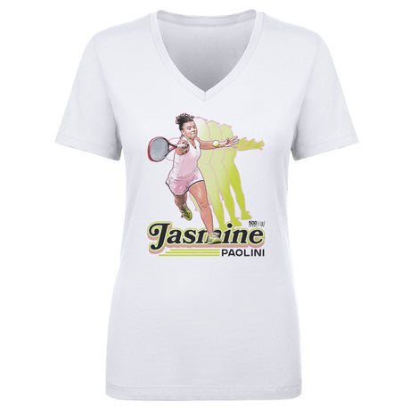 Jasmine Paolini Women's V-Neck T-Shirt | 500 LEVEL