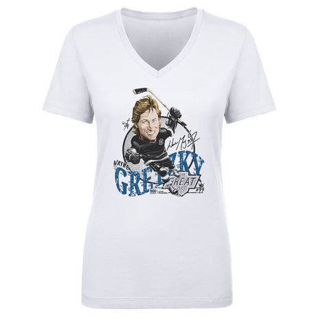 Wayne Gretzky Women's V-Neck T-Shirt | 500 LEVEL