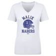 Malik Nabers Women's V-Neck T-Shirt | 500 LEVEL