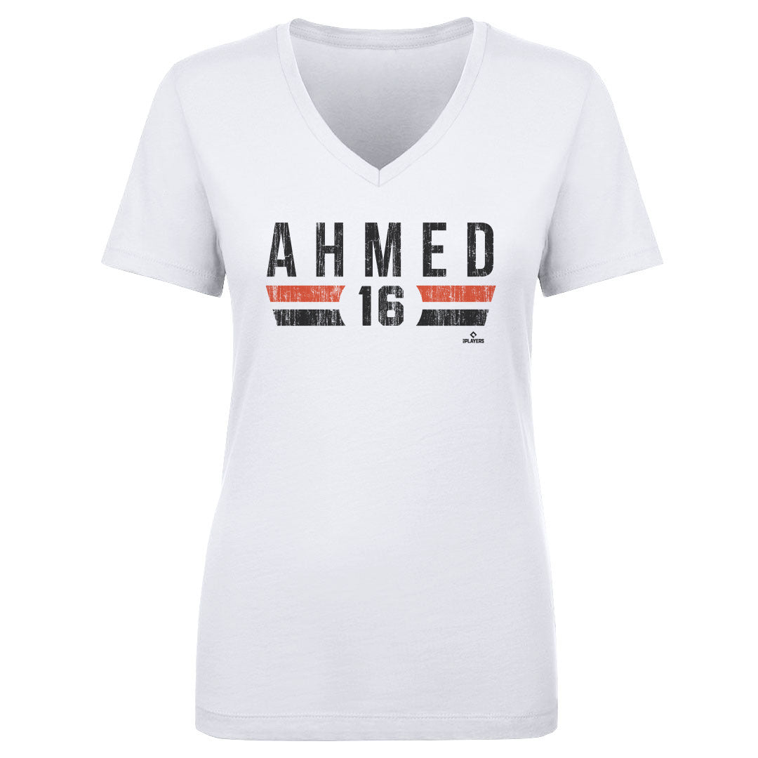 Nick Ahmed Women&#39;s V-Neck T-Shirt | 500 LEVEL