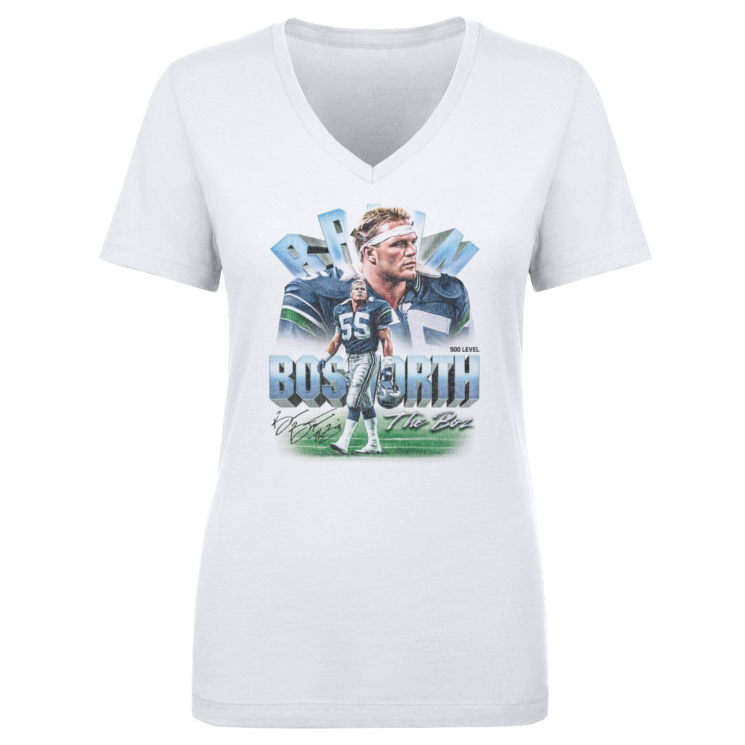 Brian Bosworth Women's V-Neck T-Shirt | 500 LEVEL