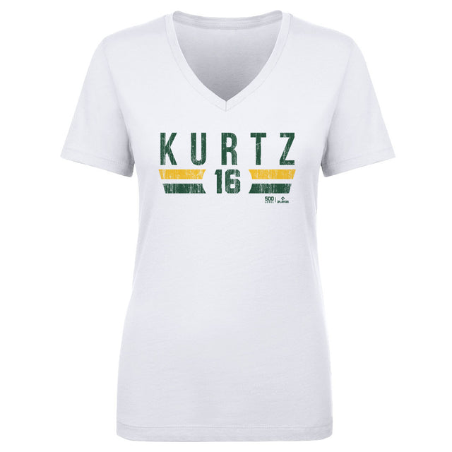 Nick Kurtz Women's V-Neck T-Shirt | 500 LEVEL