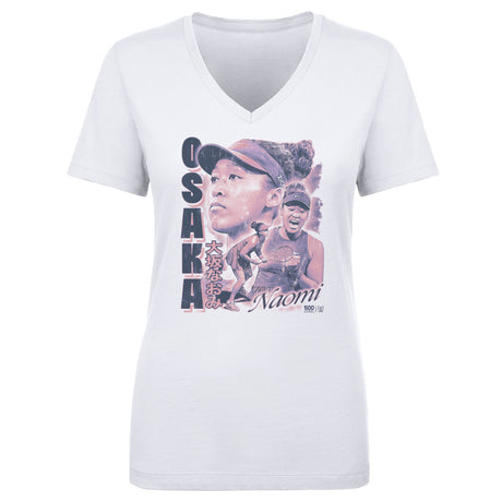 Naomi Osaka Women's V-Neck T-Shirt | 500 LEVEL