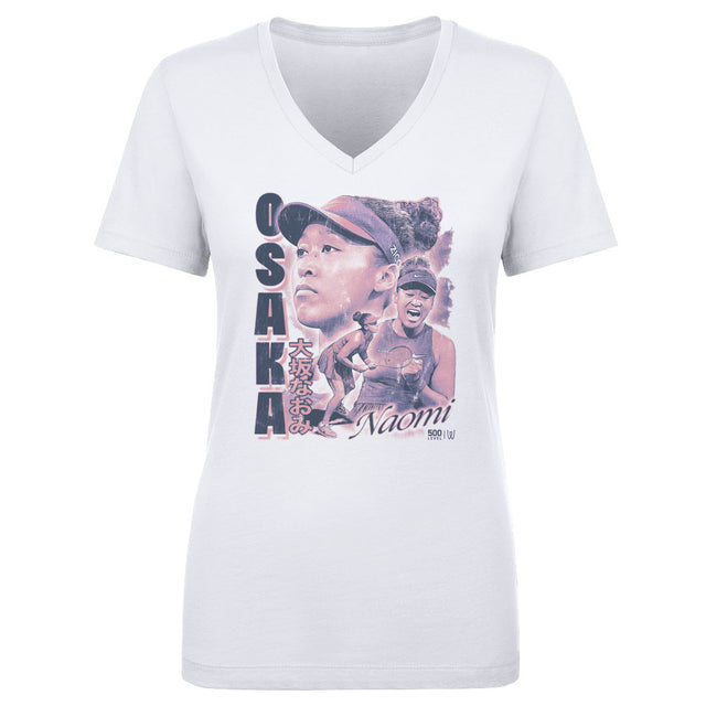 Naomi Osaka Women's V-Neck T-Shirt | 500 LEVEL
