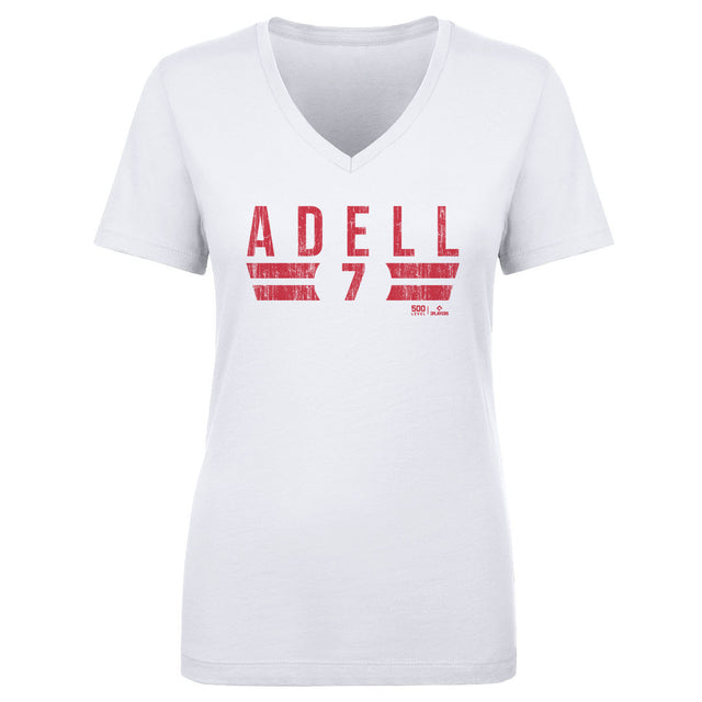 Jo Adell Women's V-Neck T-Shirt | 500 LEVEL