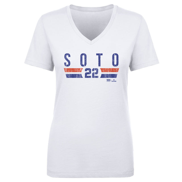 Juan Soto Women's V-Neck T-Shirt | 500 LEVEL