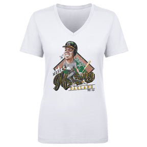 Mark McGwire Women's V-Neck T-Shirt | 500 LEVEL