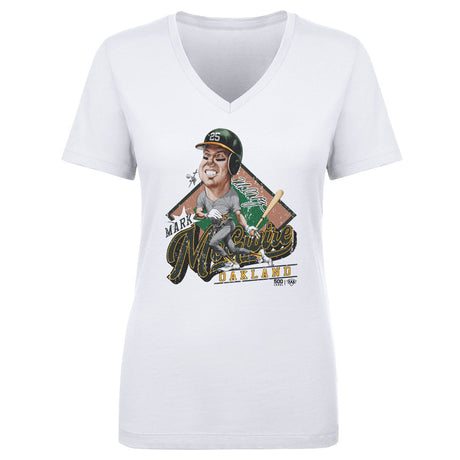 Mark McGwire Women's V-Neck T-Shirt | 500 LEVEL