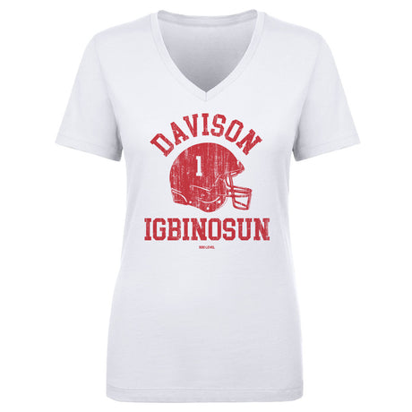 Davison Igbinosun Women's V-Neck T-Shirt | 500 LEVEL