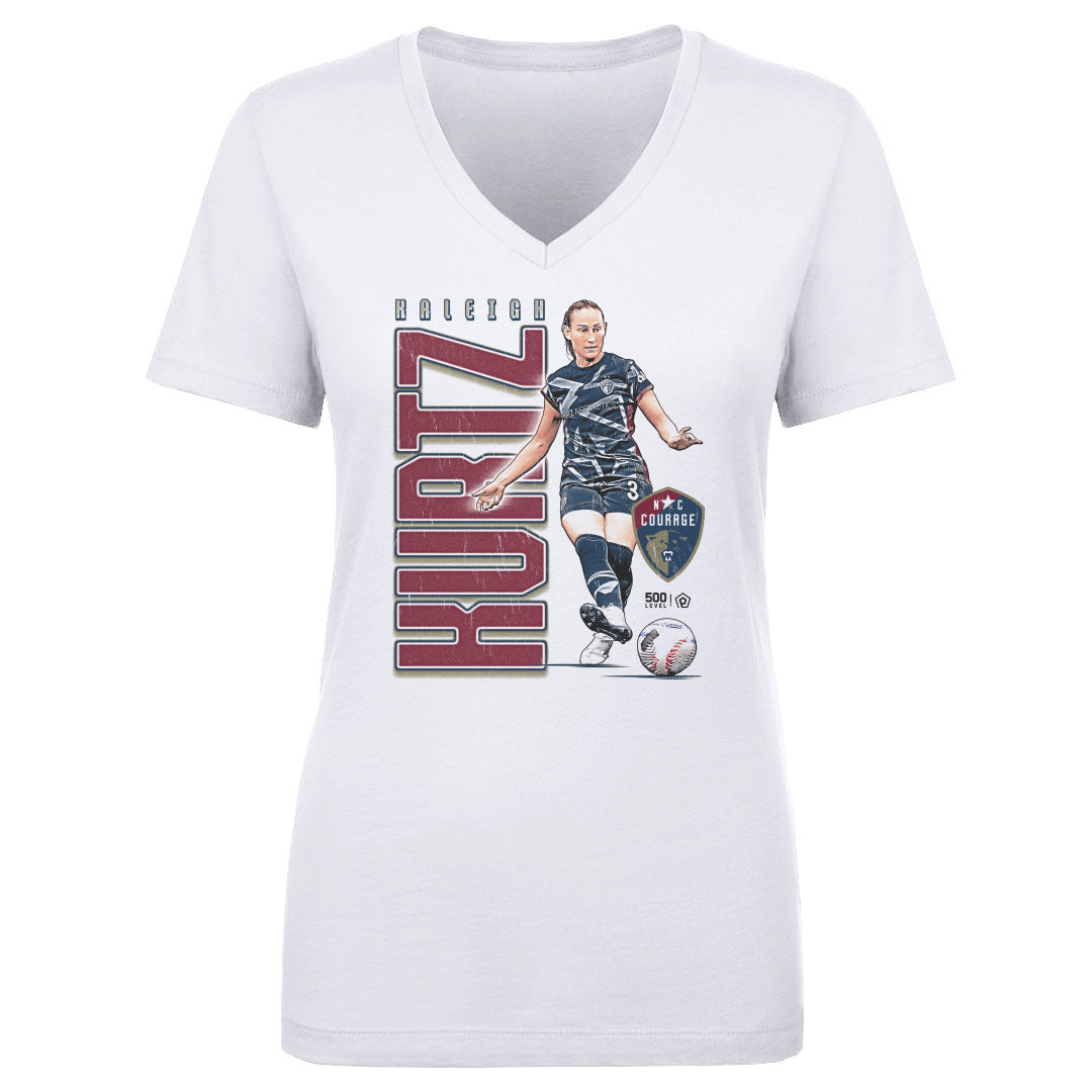 Kaleigh Kurtz Women's V-Neck T-Shirt | 500 LEVEL