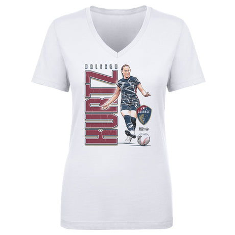 Kaleigh Kurtz Women's V-Neck T-Shirt | 500 LEVEL