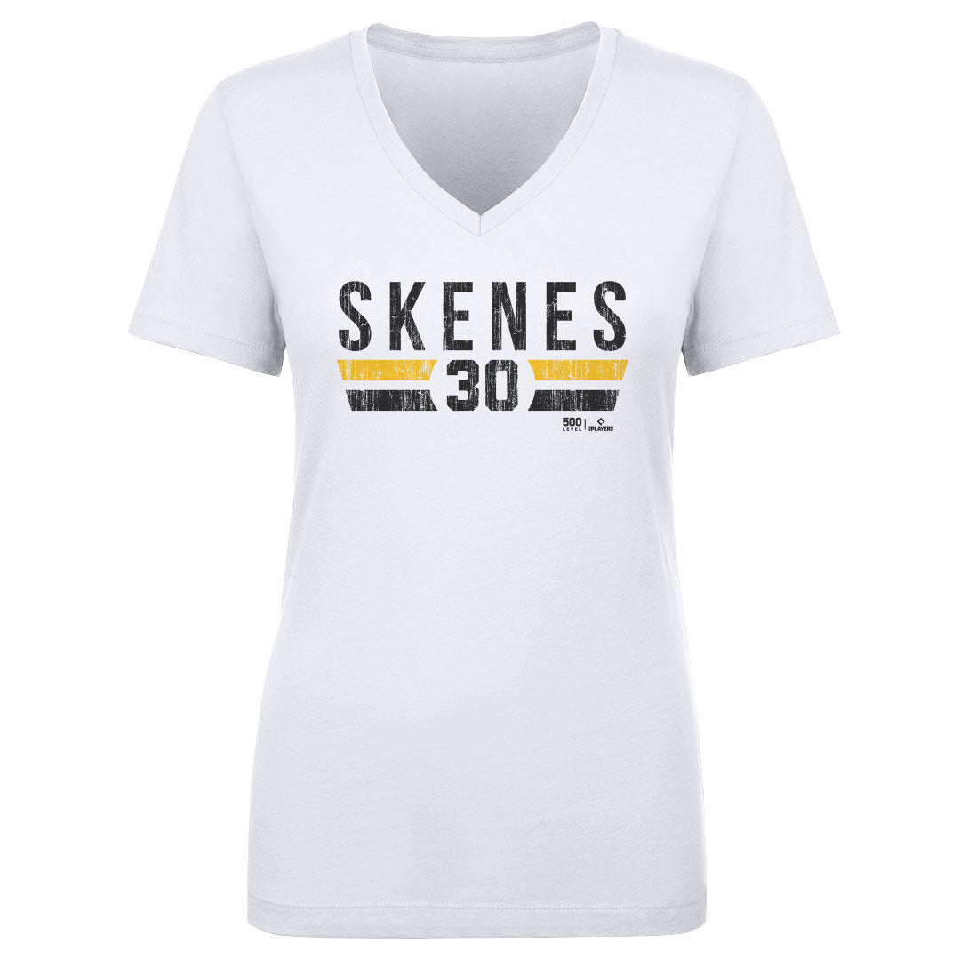 Paul Skenes Women's V-Neck T-Shirt | 500 LEVEL