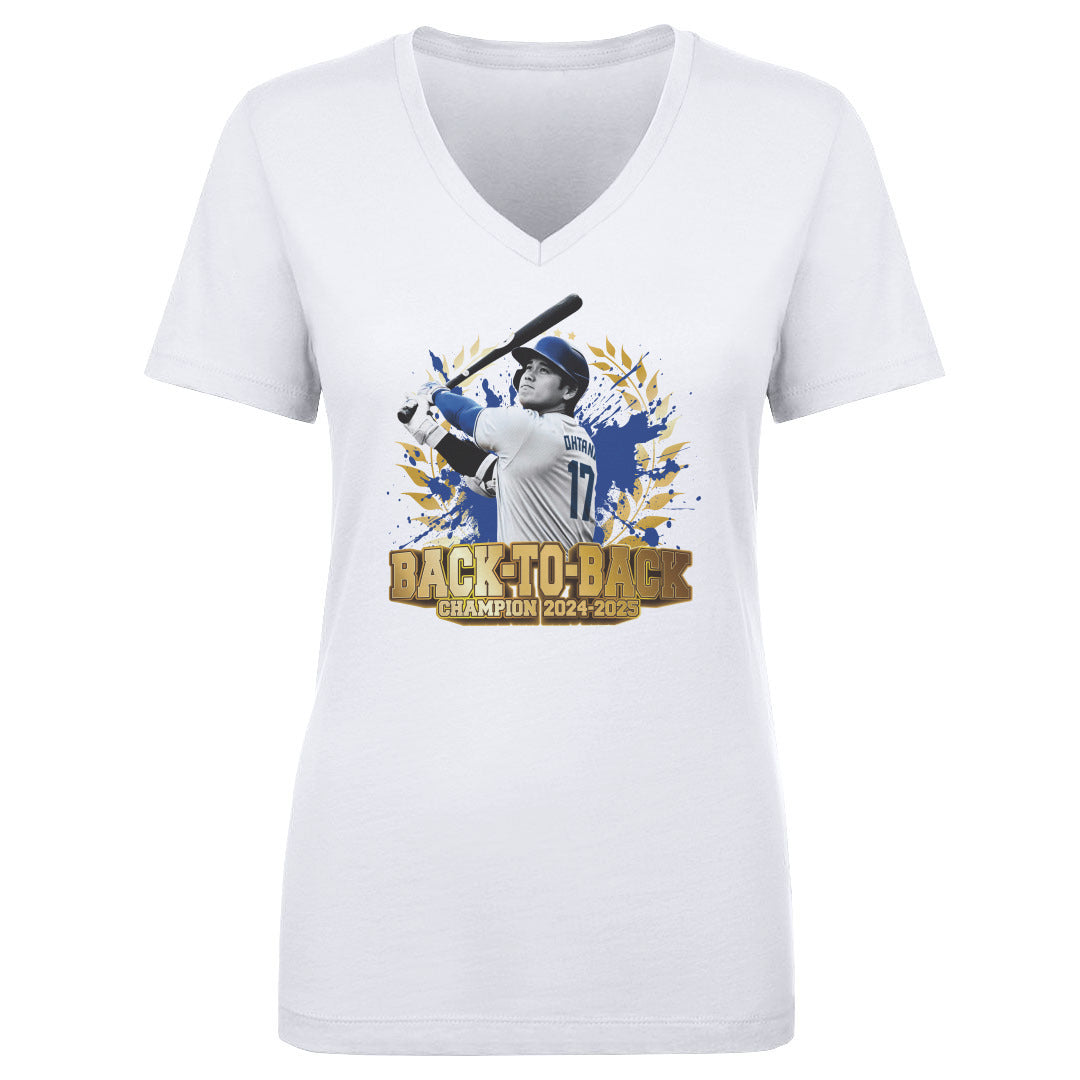 Shohei Ohtani Women's V-Neck T-Shirt | 500 LEVEL