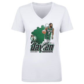 Jaylen Brown Women's V-Neck T-Shirt | 500 LEVEL