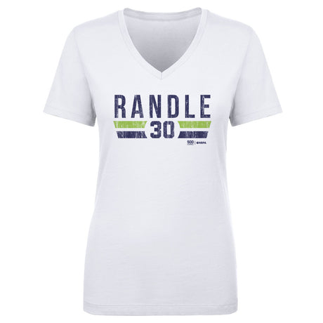Julius Randle Women's V-Neck T-Shirt | 500 LEVEL