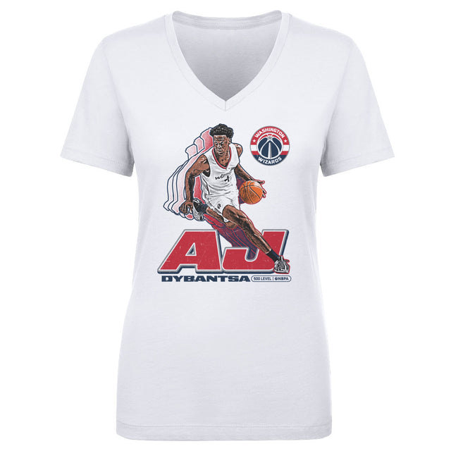 AJ Dybantsa Women's V-Neck T-Shirt | 500 LEVEL
