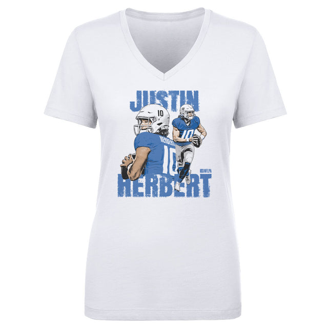 Justin Herbert Women's V-Neck T-Shirt | 500 LEVEL