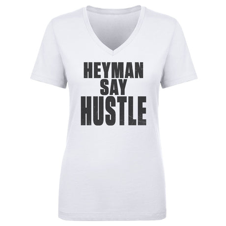 WWE Women's V-Neck T-Shirt | 500 LEVEL