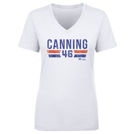 Griffin Canning Women's V-Neck T-Shirt | 500 LEVEL