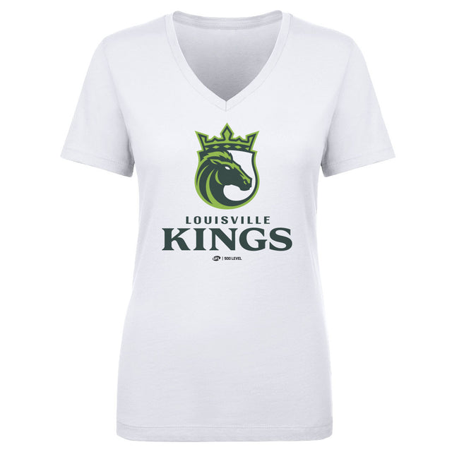 Louisville Kings Women's V-Neck T-Shirt | 500 LEVEL