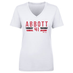 Andrew Abbott Women's V-Neck T-Shirt | 500 LEVEL