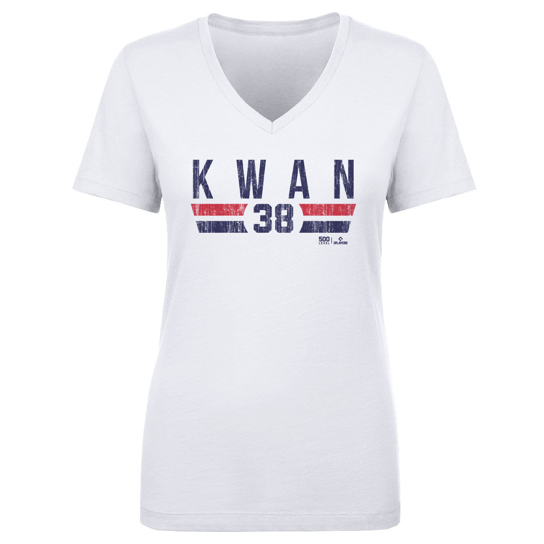 Steven Kwan Women's V-Neck T-Shirt | 500 LEVEL