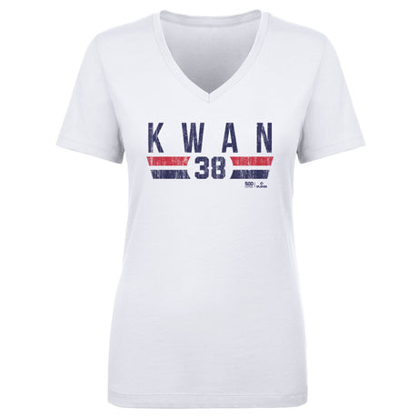 Steven Kwan Women's V-Neck T-Shirt | 500 LEVEL