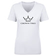 Crown Trio Women's V-Neck T-Shirt | 500 LEVEL