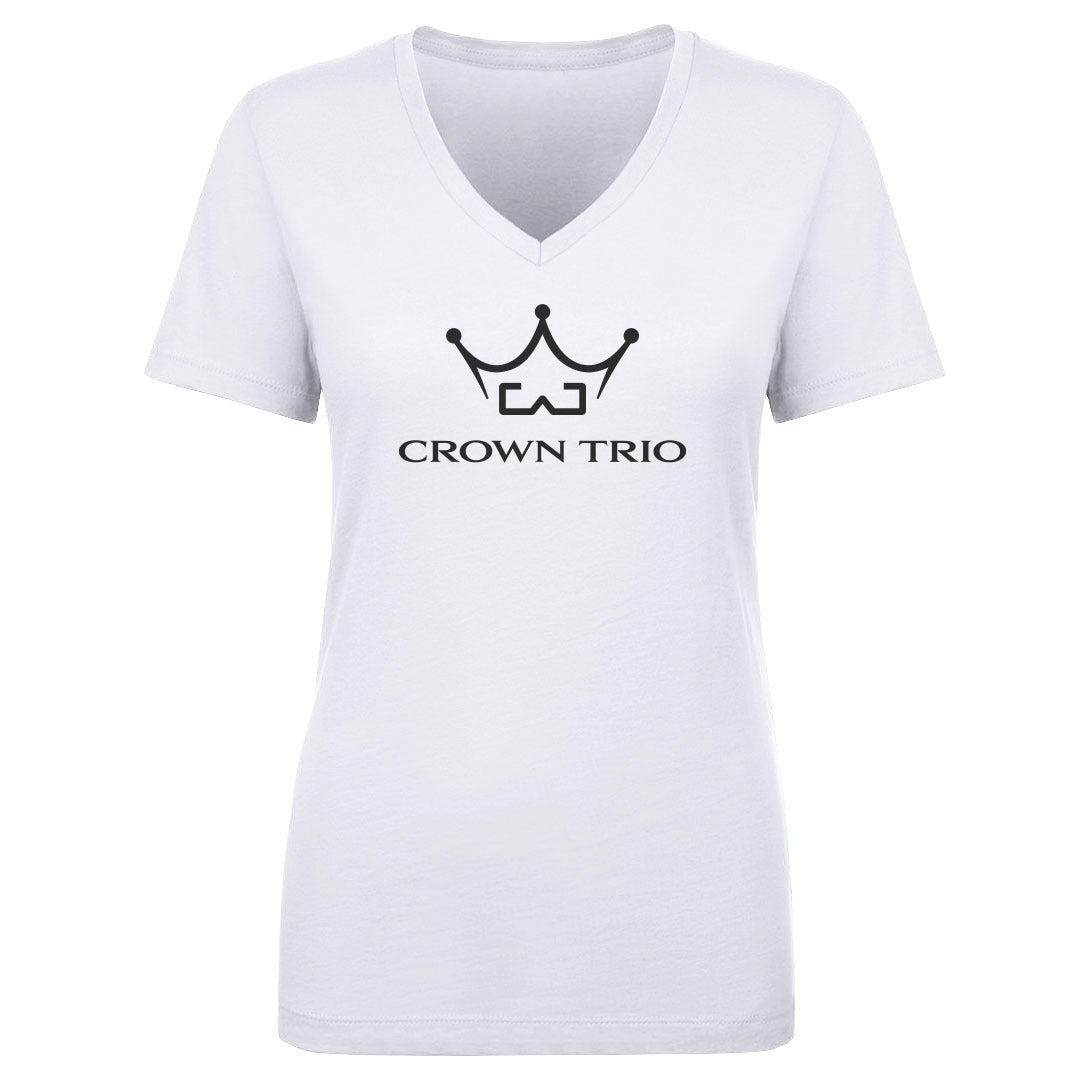 Crown Trio Women's V-Neck T-Shirt | 500 LEVEL