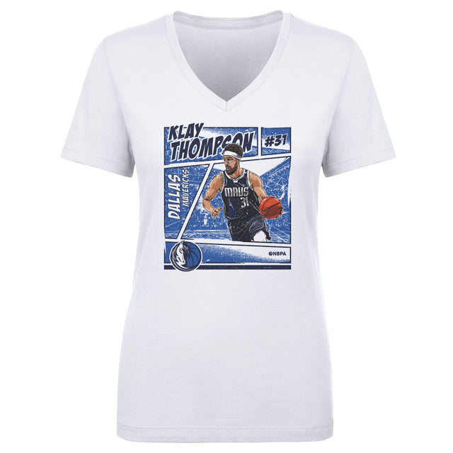 Klay Thompson Women's V-Neck T-Shirt | 500 LEVEL