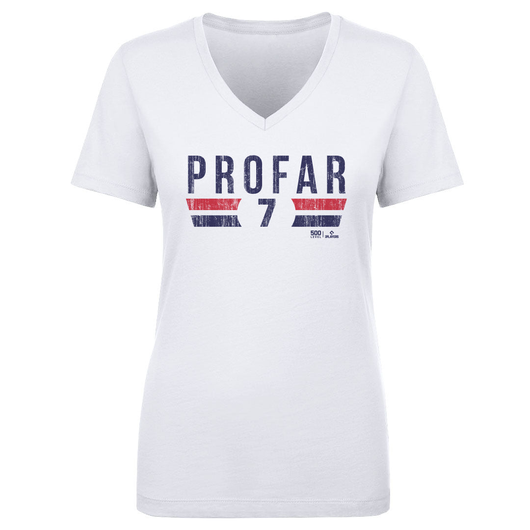 Jurickson Profar Women's V-Neck T-Shirt | 500 LEVEL