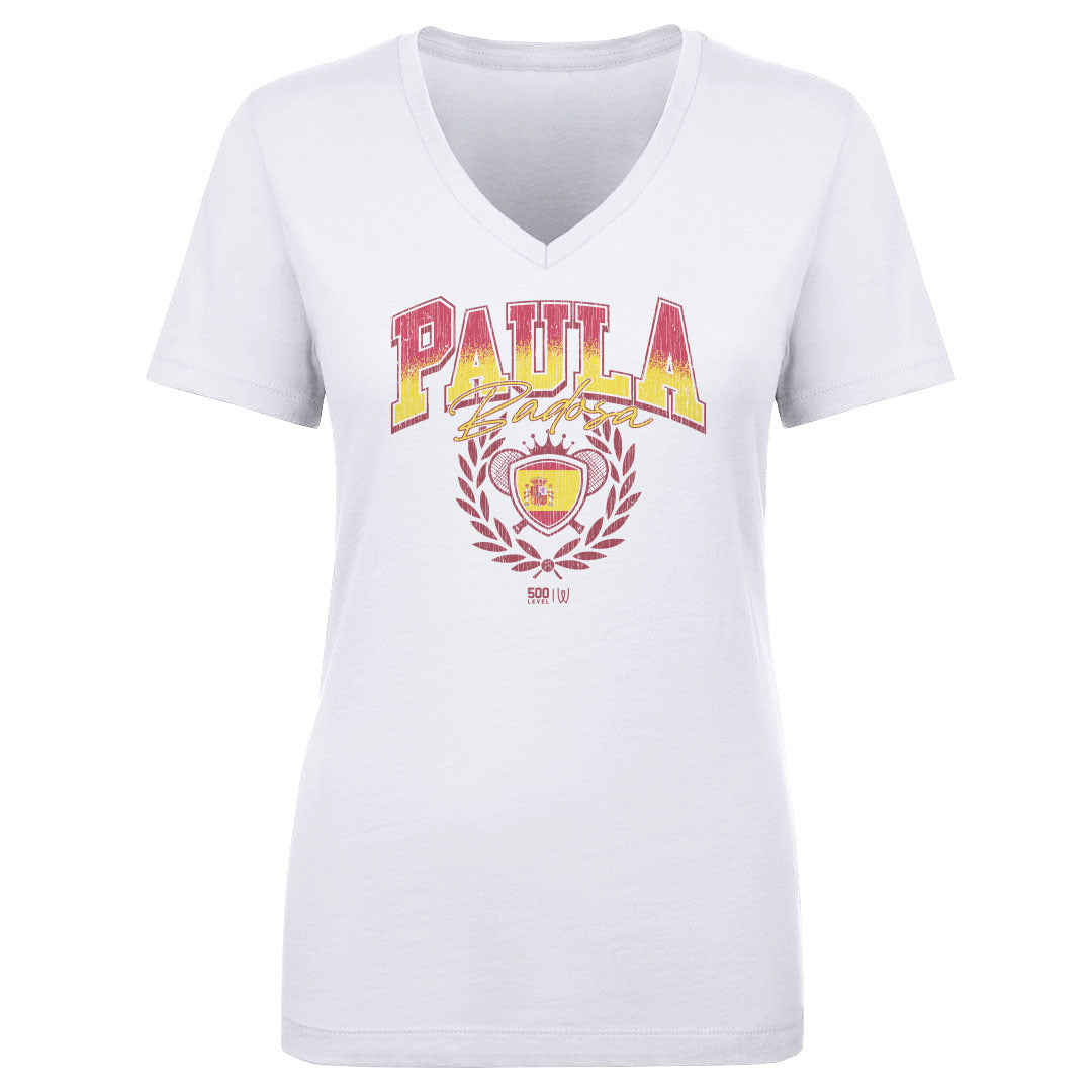 Paula Badosa Women's V-Neck T-Shirt | 500 LEVEL