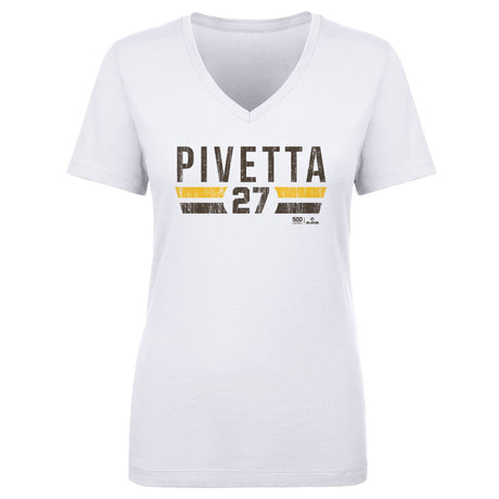 Nick Pivetta Women's V-Neck T-Shirt | 500 LEVEL