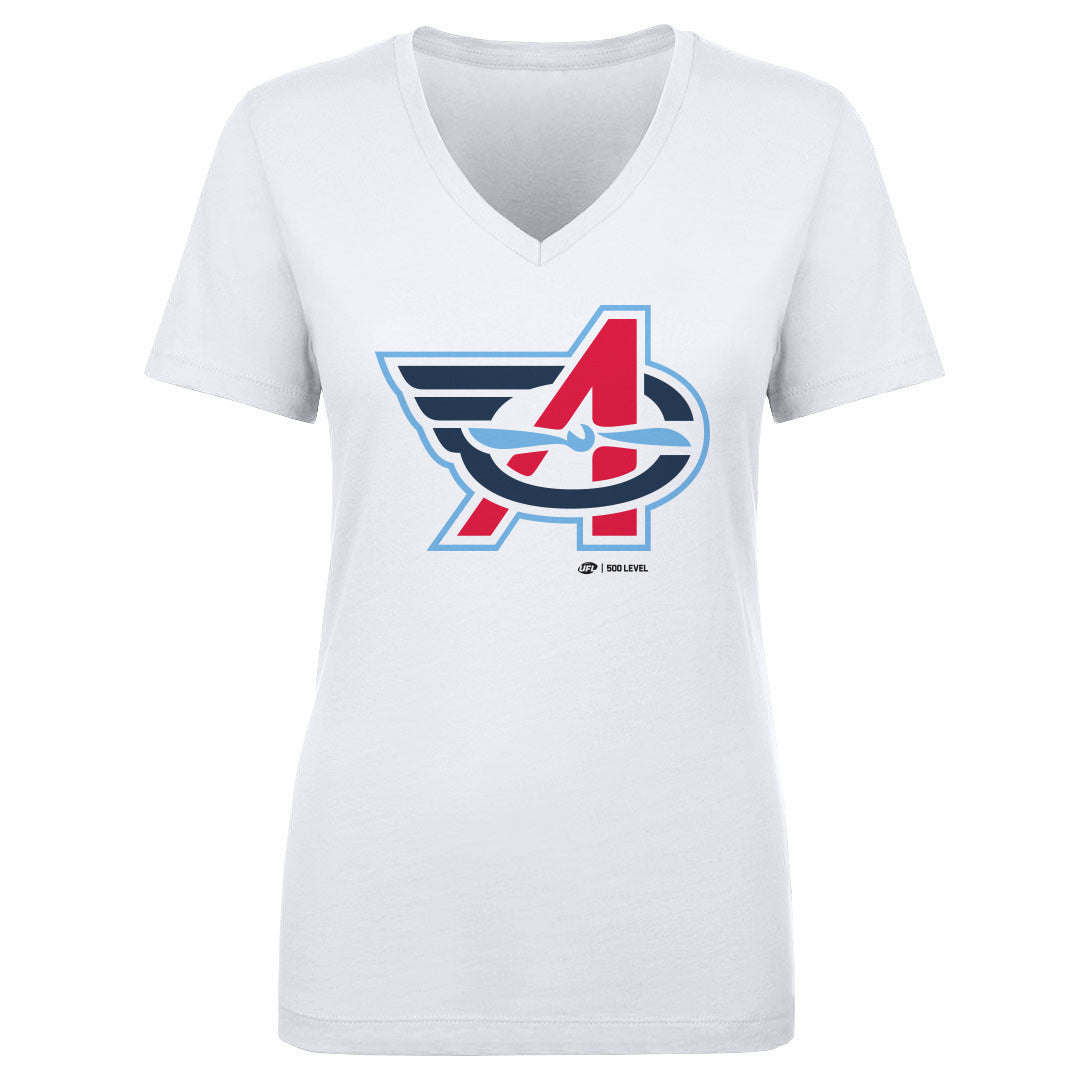 Columbus Aviators Women's V-Neck T-Shirt | 500 LEVEL
