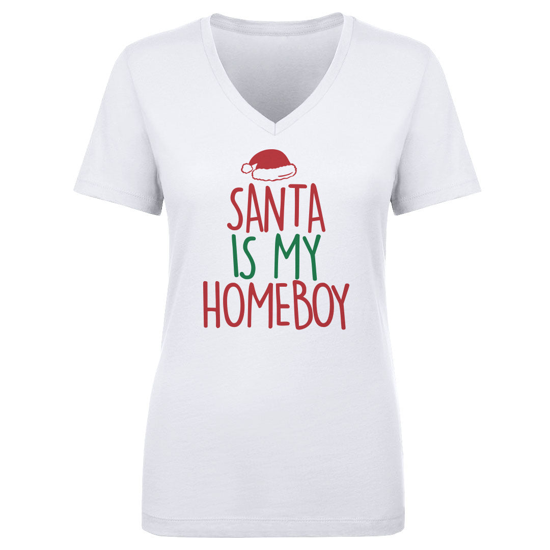 Christmas Women's V-Neck T-Shirt | 500 LEVEL