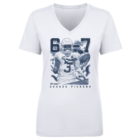 George Pickens Women's V-Neck T-Shirt | 500 LEVEL