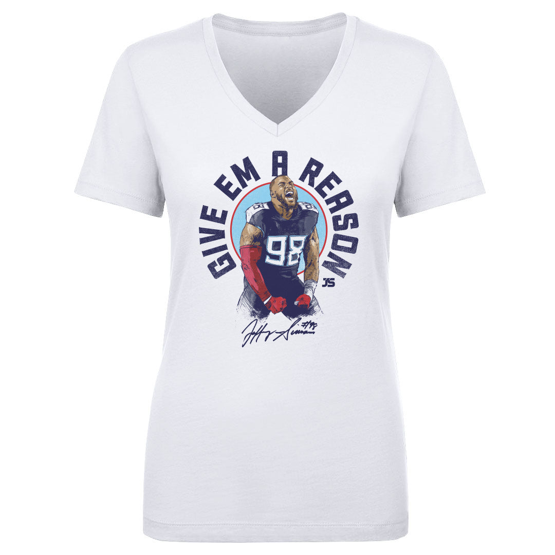 Give Em A Reason Women's V-Neck T-Shirt | 500 LEVEL