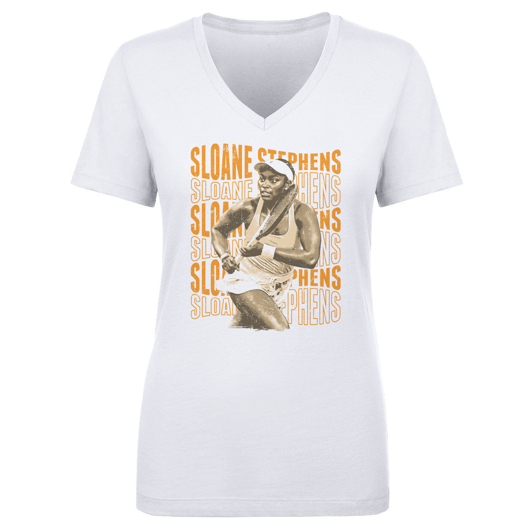 Sloane Stephens Women's V-Neck T-Shirt | 500 LEVEL