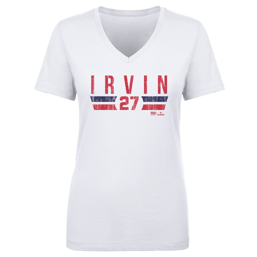 Jake Irvin Women's V-Neck T-Shirt | 500 LEVEL