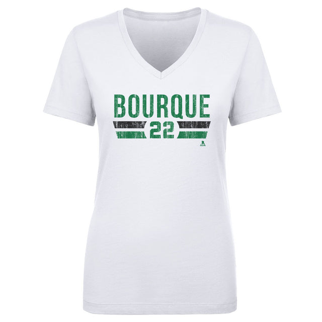 Mavrik Bourque Women's V-Neck T-Shirt | 500 LEVEL