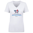 Columbus Aviators Women's V-Neck T-Shirt | 500 LEVEL