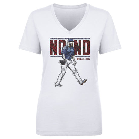 Jake Arrieta Women's V-Neck T-Shirt | 500 LEVEL