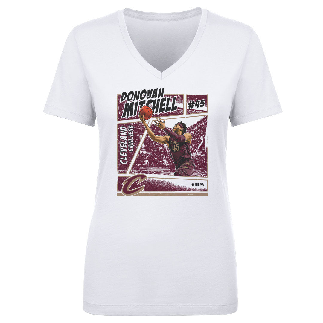 Donovan Mitchell Women's V-Neck T-Shirt | 500 LEVEL
