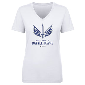 St. Louis Battlehawks Women's V-Neck T-Shirt | 500 LEVEL