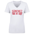 Cristopher Sanchez Women's V-Neck T-Shirt | 500 LEVEL