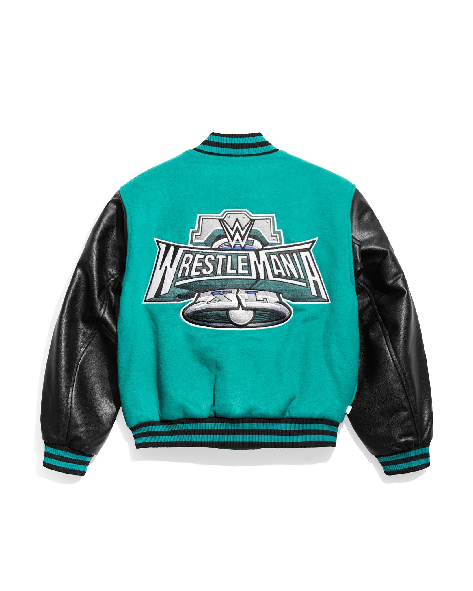 WrestleMania 40 Varsity Jacket – 500 LEVEL