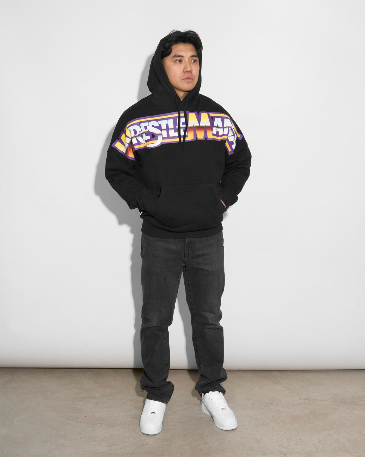 WrestleMania OG Across Print Hoodie