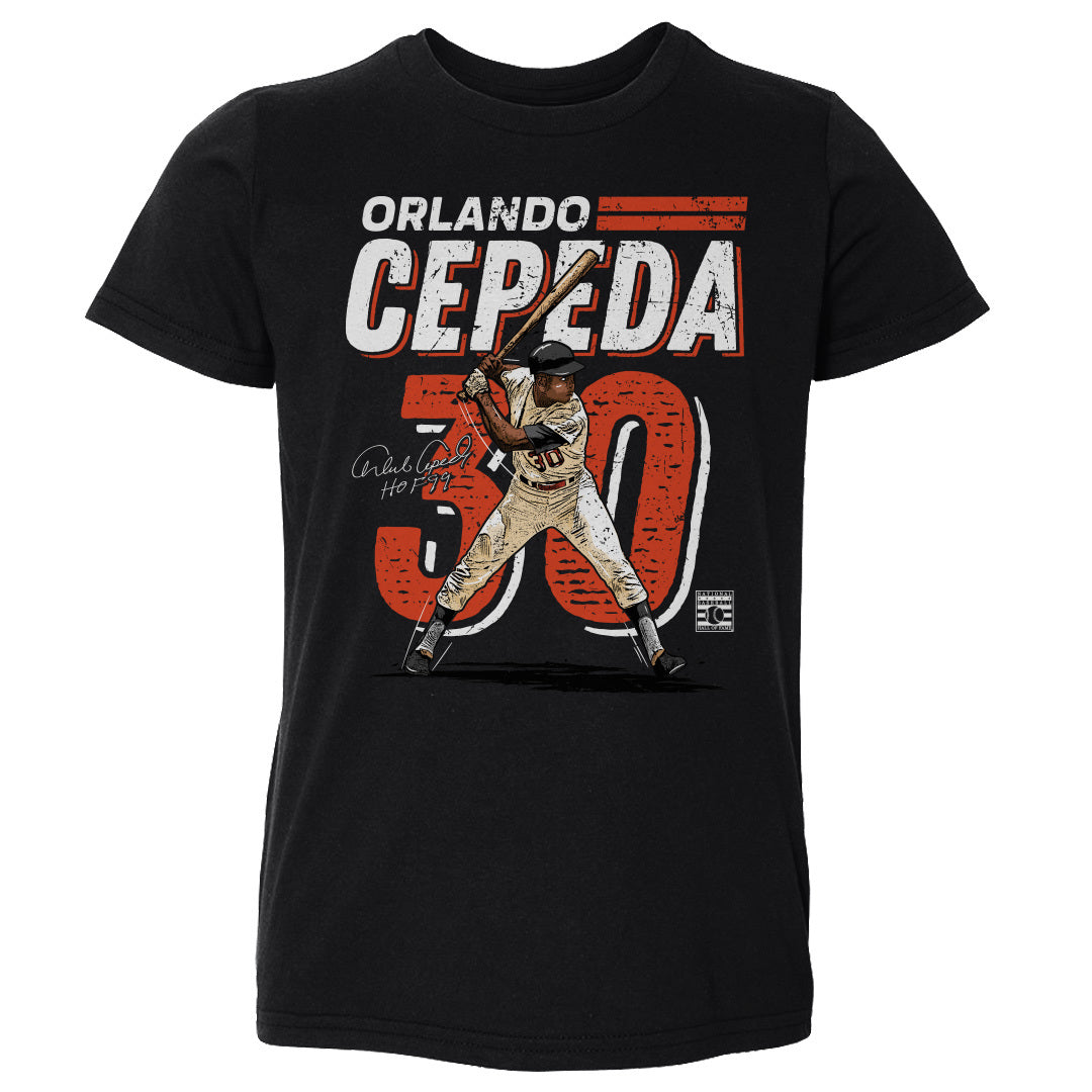 Orlando Cepeda Kids Toddler T-Shirt | 500 LEVEL
