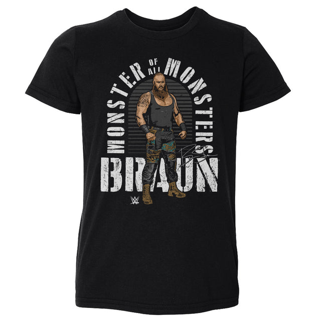 Braun Strowman Kids Toddler T-Shirt | 500 LEVEL